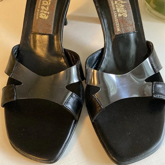 Ingledew’s Spanish Collection sandals kitten heels size 7.5 - Picture 10 of 15